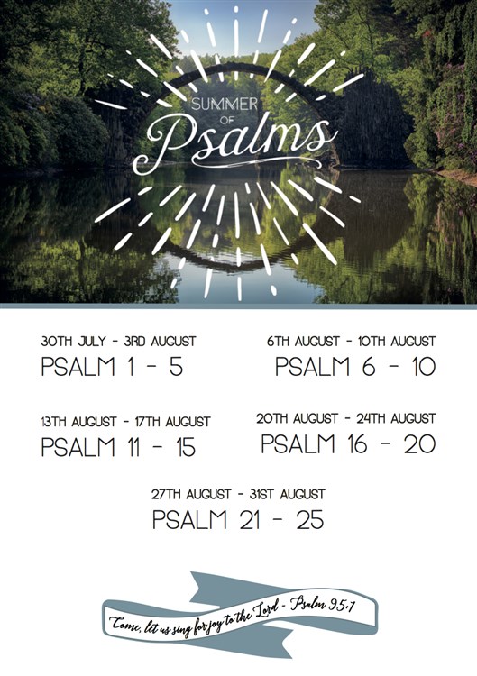 Summer of Psalms Card