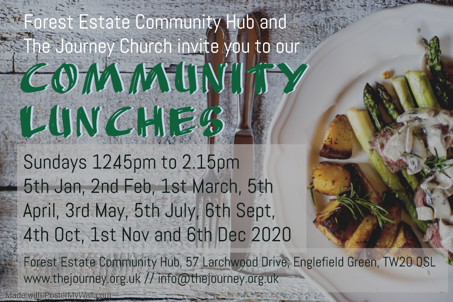 Community lunches 2020 version